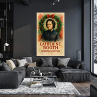 Victorian Christmas Woman Heritage Poster
