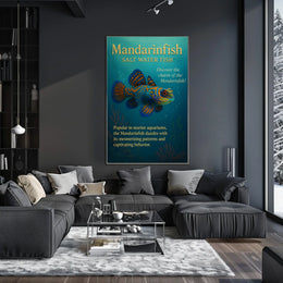 Discover the Mandarinfish Poster