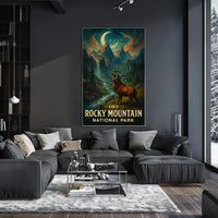 Visit Rocky Mountain National Park Poster