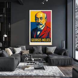 Georges Méliès Cinematic Pioneer Poster