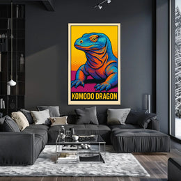 Komodo Dragon Poster