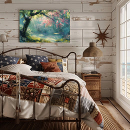 Tranquil Blossom Retreat Poster
