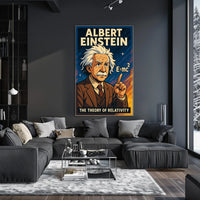 Albert Einstein The Theory Of Poster