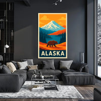 Alaska Wilderness Poster