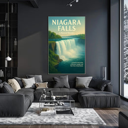 Niagara Falls A Natural Wonder Poster
