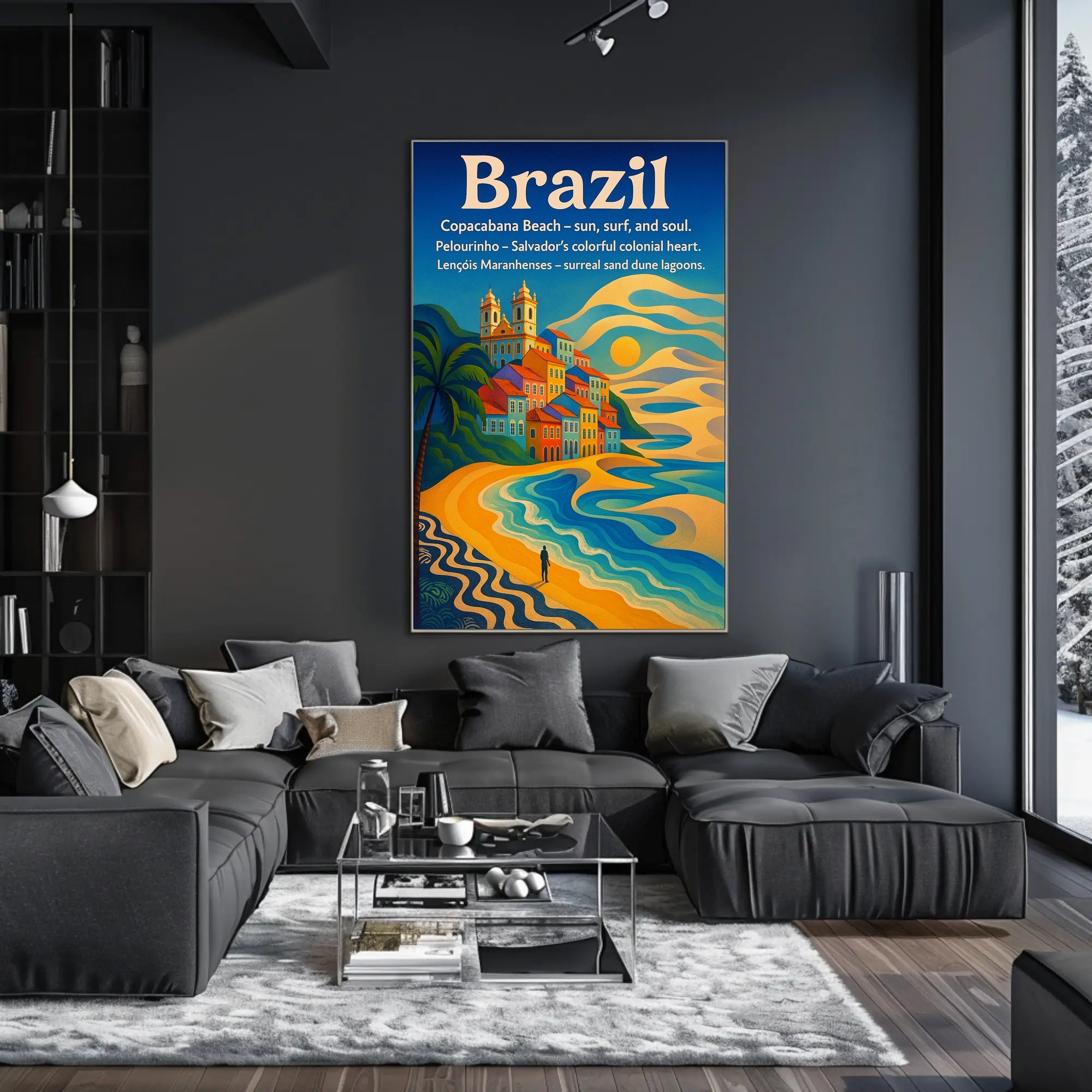 Discover Brazil Poster