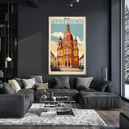 Frauenkirche in Dresden Poster