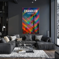 Chandler Arizona Vibes Digital Painting Poster