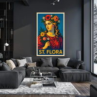 St. Flora Poster