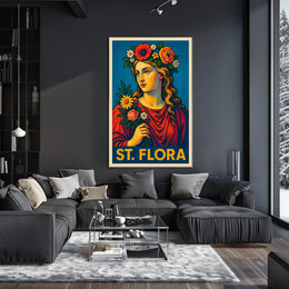 St. Flora Poster