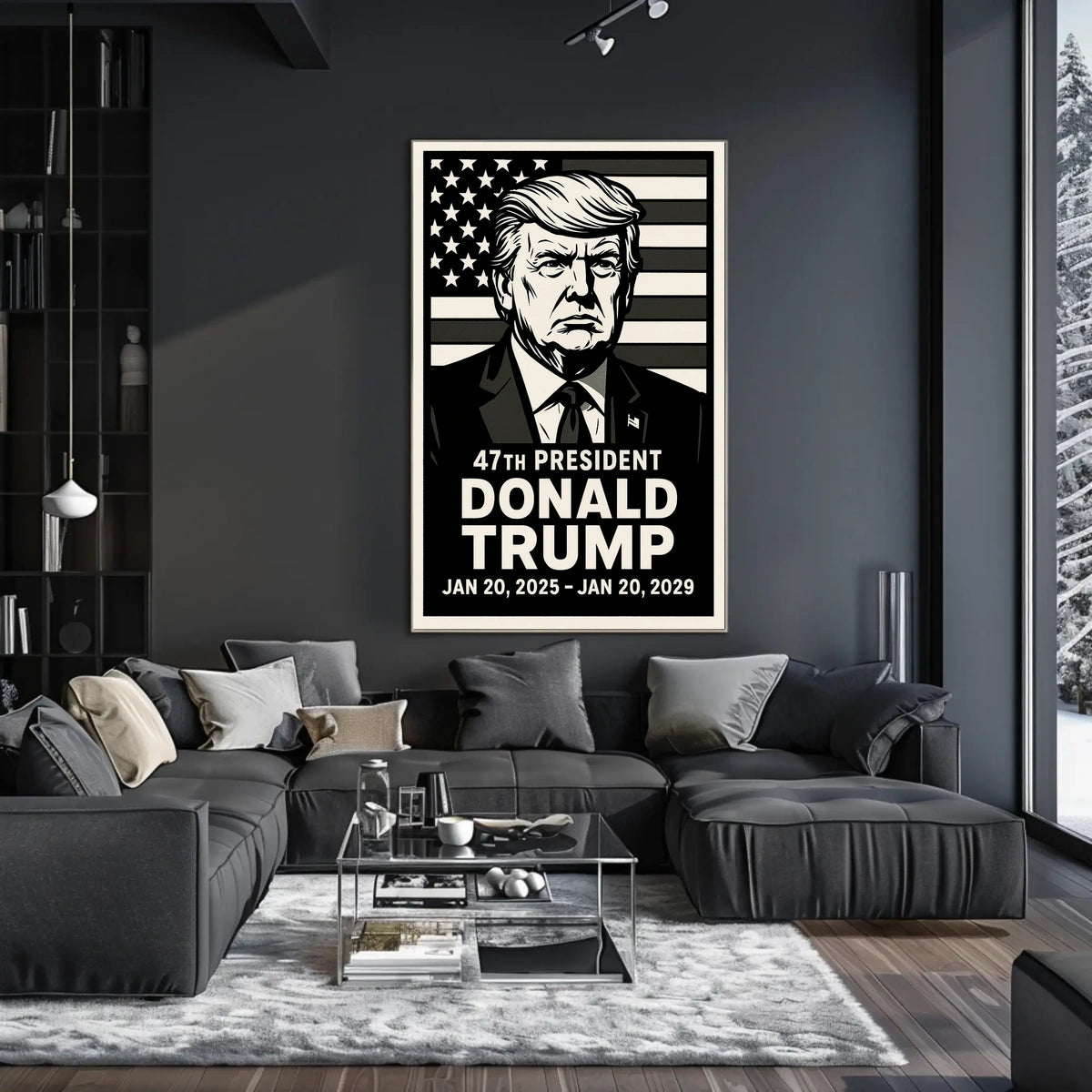 Donald Trump 47th President Poster