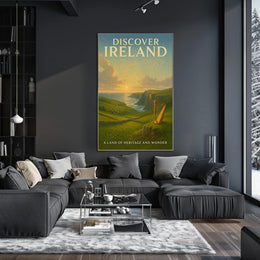 Discover Ireland A Land Of Heritage Poster
