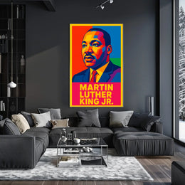 Martin Luther King Jr. Iconic Leader Poster
