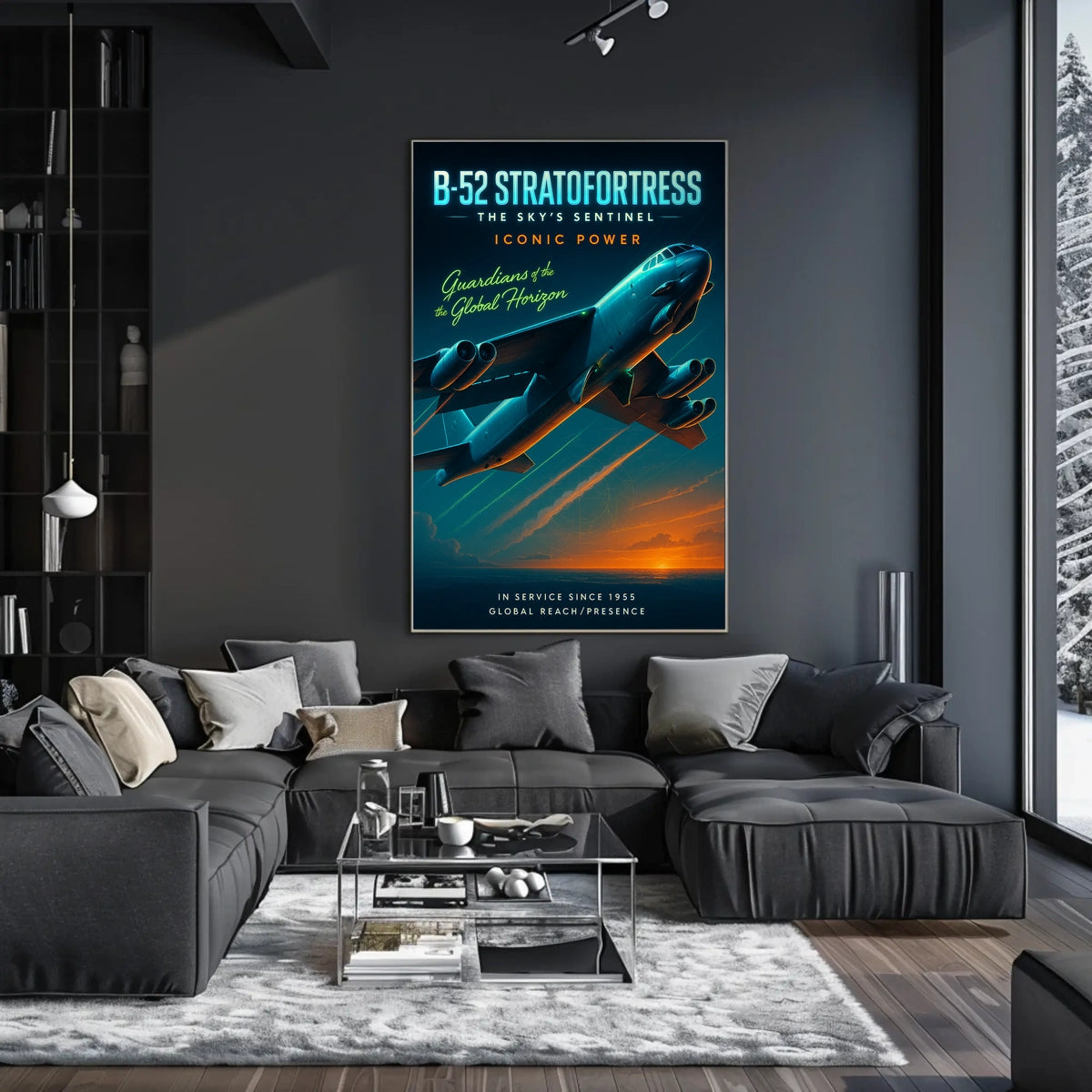 B-52 Stratofortress The Skys Sentinel Poster