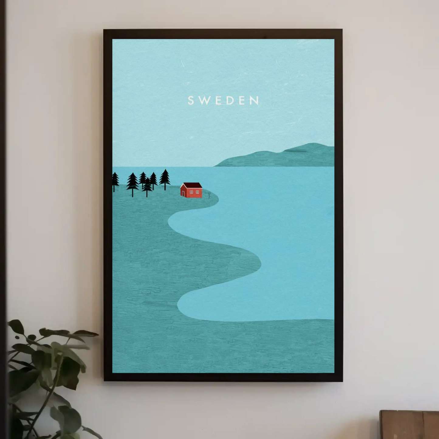 Sweden: Serene Landscape Poster