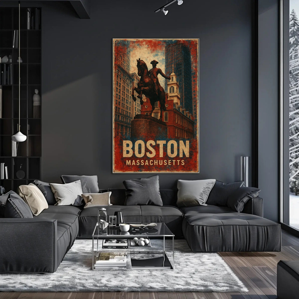 Boston Heritage Art Deco Collectors Poster