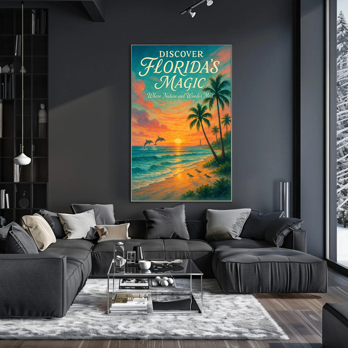 Discover Floridas Magic Poster