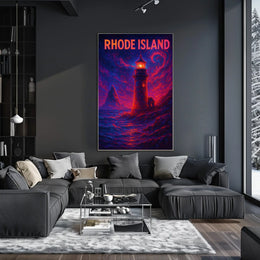 Rhode Island Lighthouse Poster