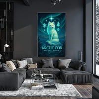 Arctic Fox Spirit of the Northern Wilderness Poster