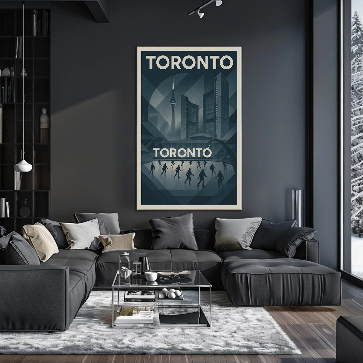 Toronto Cityscape Poster