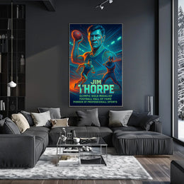 Celebrating a Sports Legend Poster