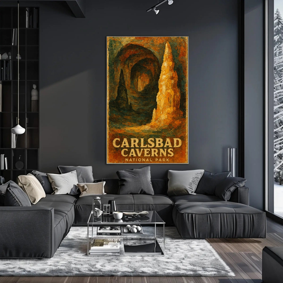 Carlsbad Caverns National Park Poster