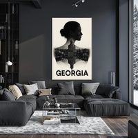 Georgia A Fusion of Identity and Architecture Poster