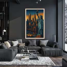 Iconic New York City Poster Wall Art For Decor Lovers
