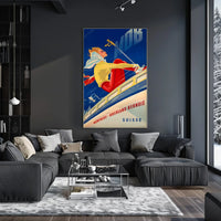 Montreux-Oberland Bernois Railway Poster