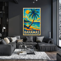 Vibrant Bahamas Poster