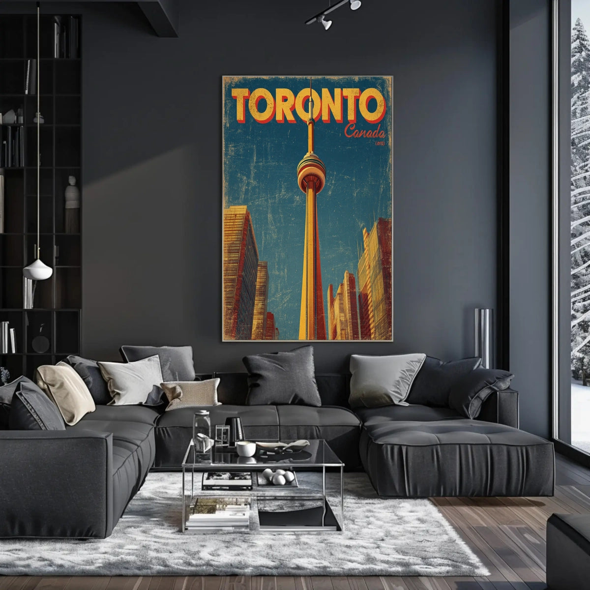 Toronto Skyline Poster