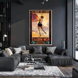 La Reine De LIode St. Aubin-Sur-Mer Poster