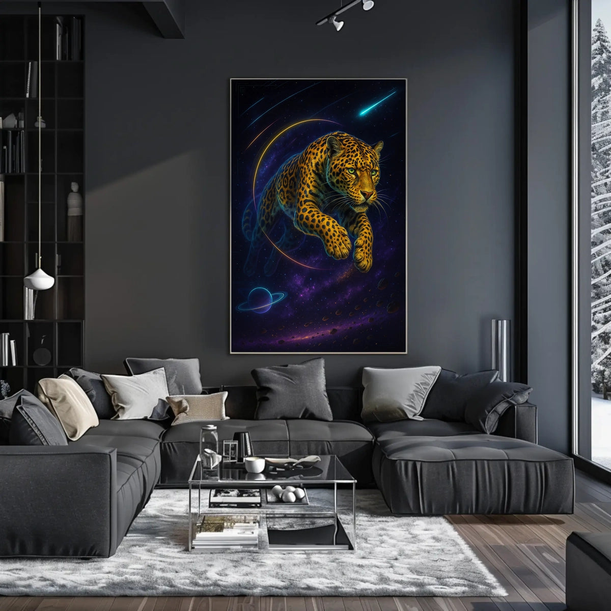 Cosmic Leap Poster
