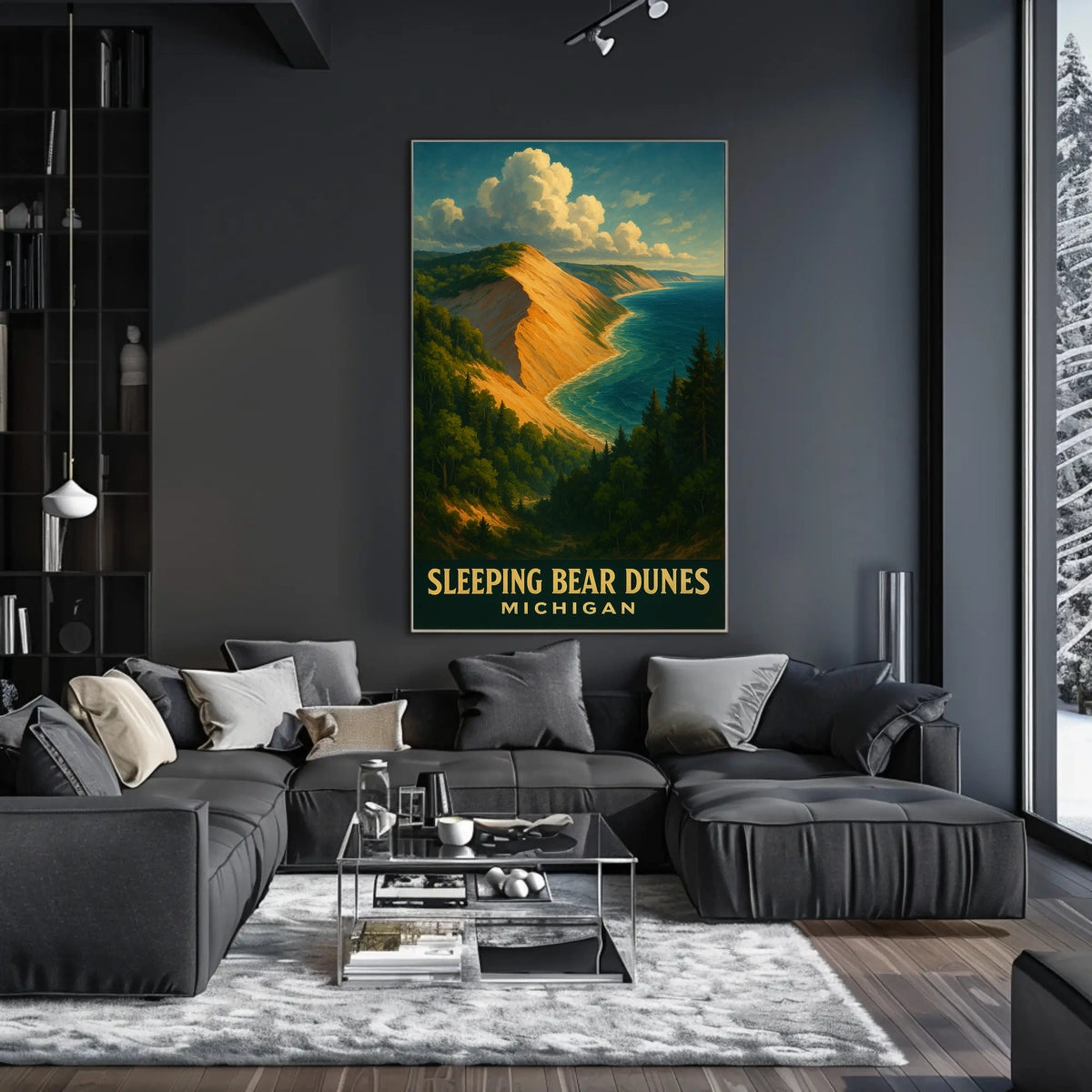 Sleeping Bear Dunes Michigan Poster