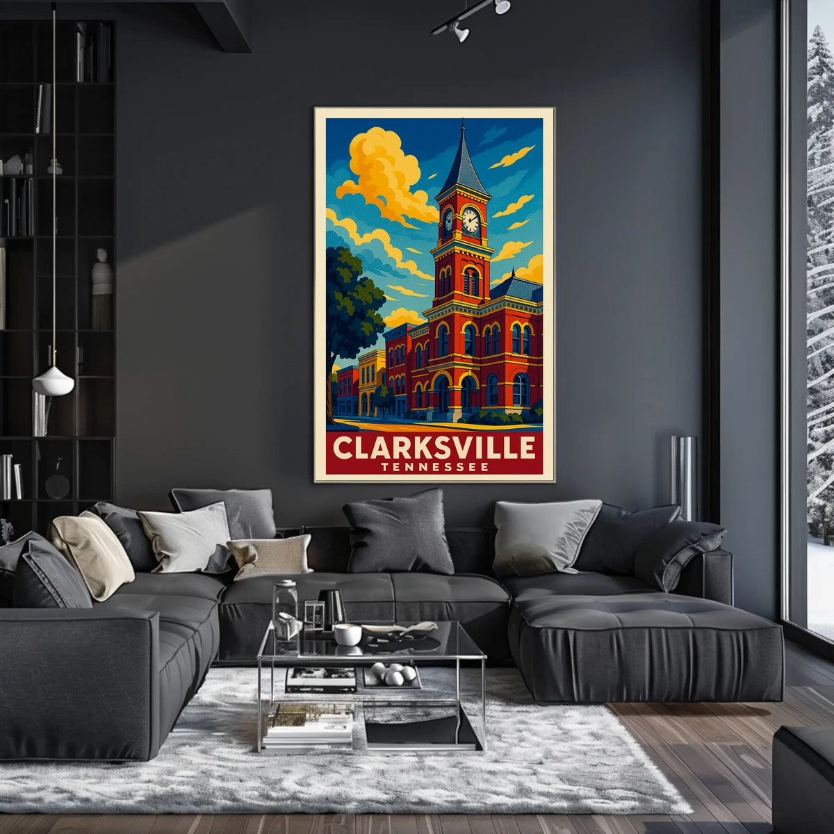 Clarksville, Tennessee Poster