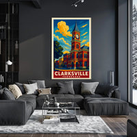 Clarksville, Tennessee Poster