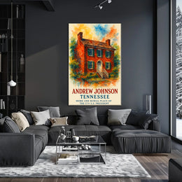 Andrew Johnson 17Th President Poster