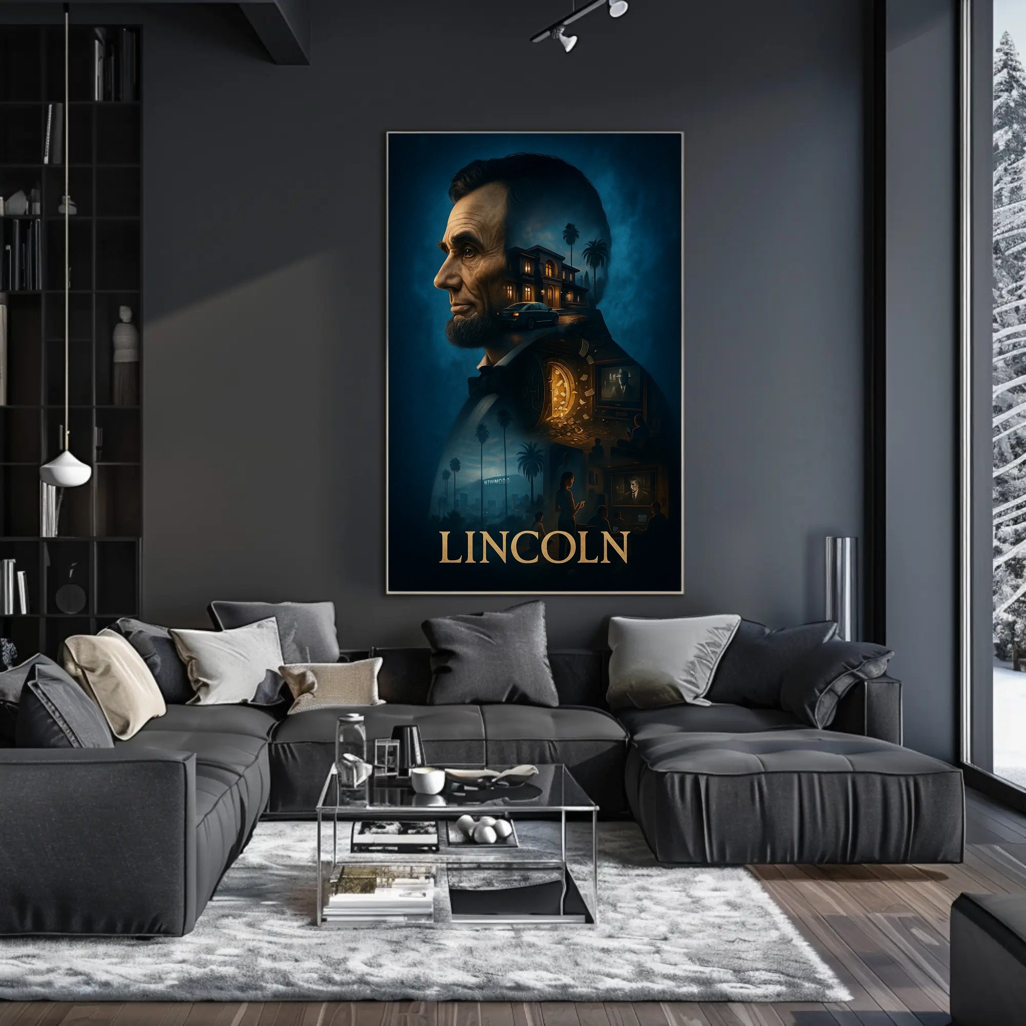Lincoln Poster PosterGoat
