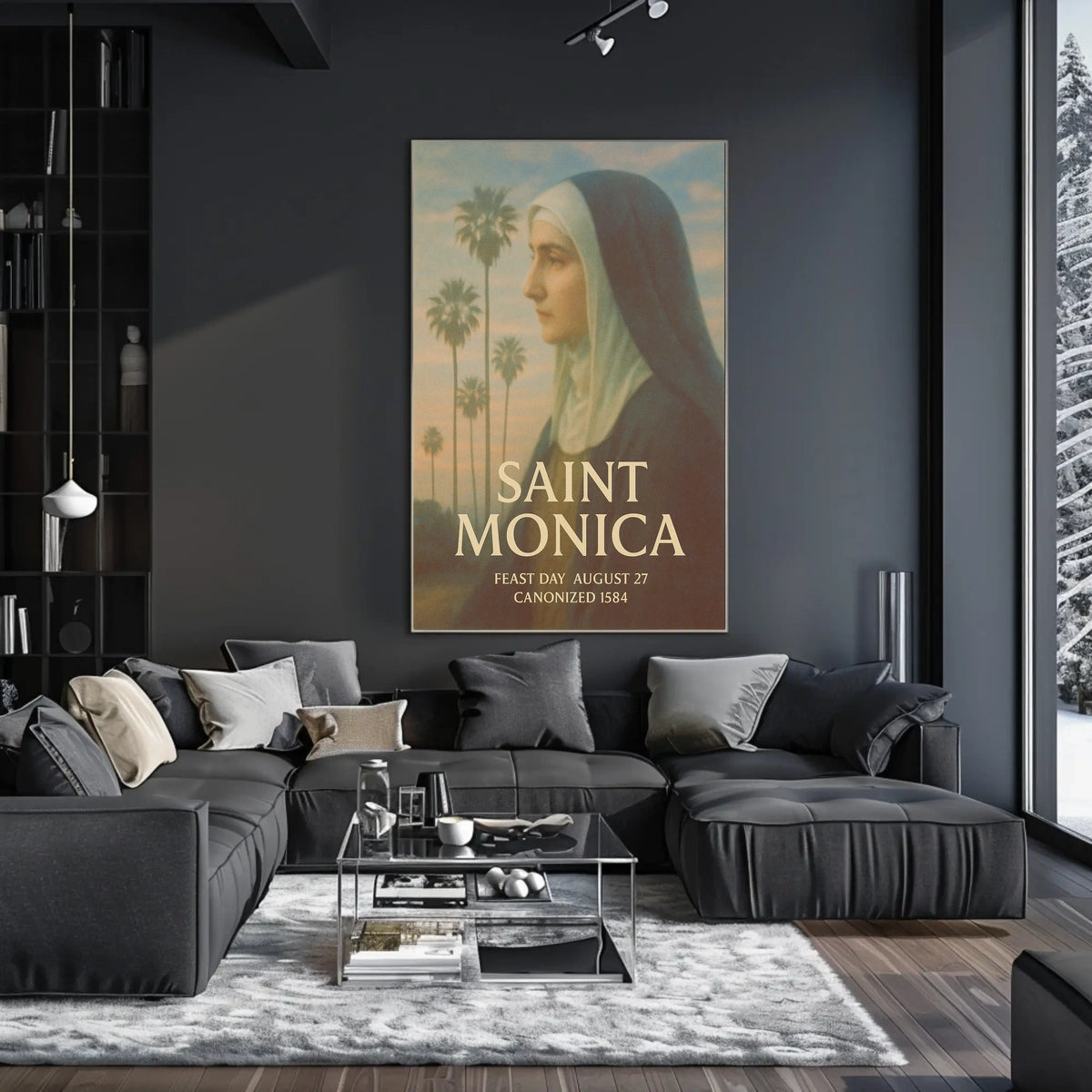 Saint Monica Poster