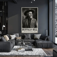 Buffalo Bill Western Iconic Figure Cultural Heritage Poster