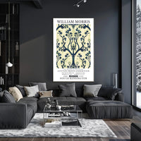 William Morris Cotton Prints Exhibition Poster