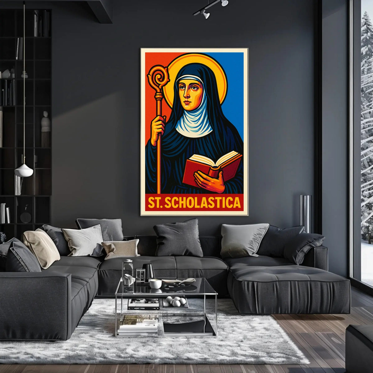 St. Scholastica Poster