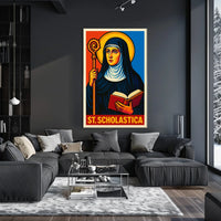 St. Scholastica Poster