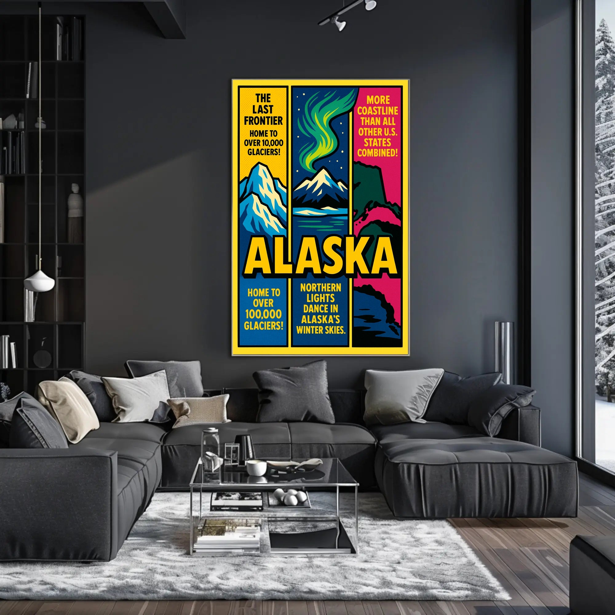 Alaska The Last Frontier Poster