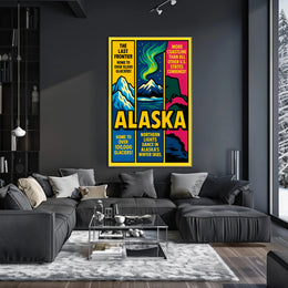 Alaska The Last Frontier Poster
