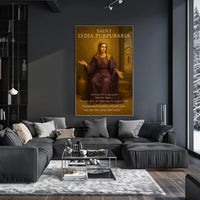Saint Lydia Reverent Poster for Cultural or Heritage Poster