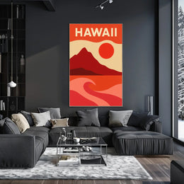 Hawaii Vibrant Landscapes Poster