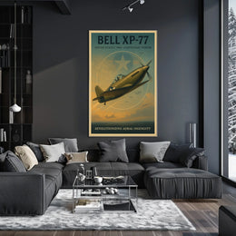 Bell XP-77 Lightweight Fighter Poster