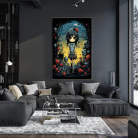 Gothic Garden Stroll Poster