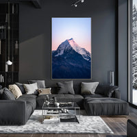 Majestic Mountain At Dawn Poster